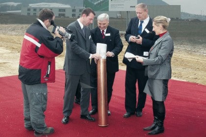 Brose CZ Ostrava Foundation stone laid