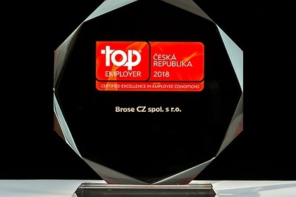 Brose CZ Top Employer 2018
