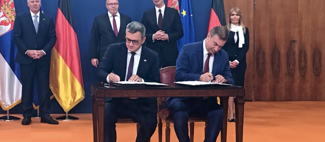 Brose Contract Signing Serbia