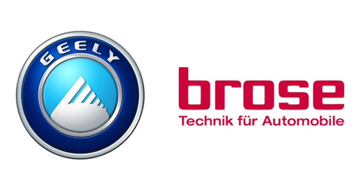 Brose and Geely sign strategic alliance