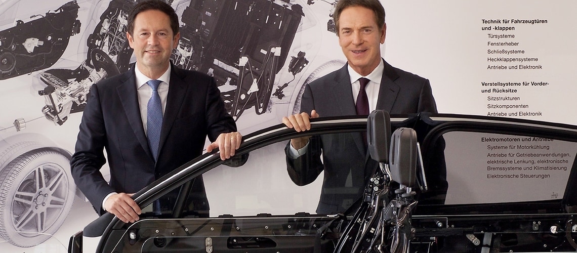 Michael Stoschek, Jürgen Otto: Brose aims for further growth