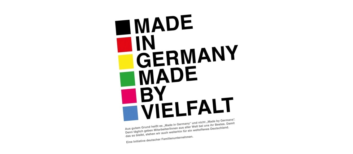 50 family-owned German companies are speaking out for tolerance and open-mindedness with a nationwide campaign.