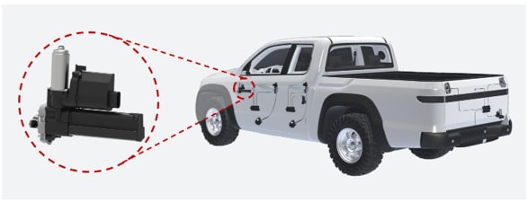 Seitentür, Seitentürantrieb, Brose, Tür, Automobil