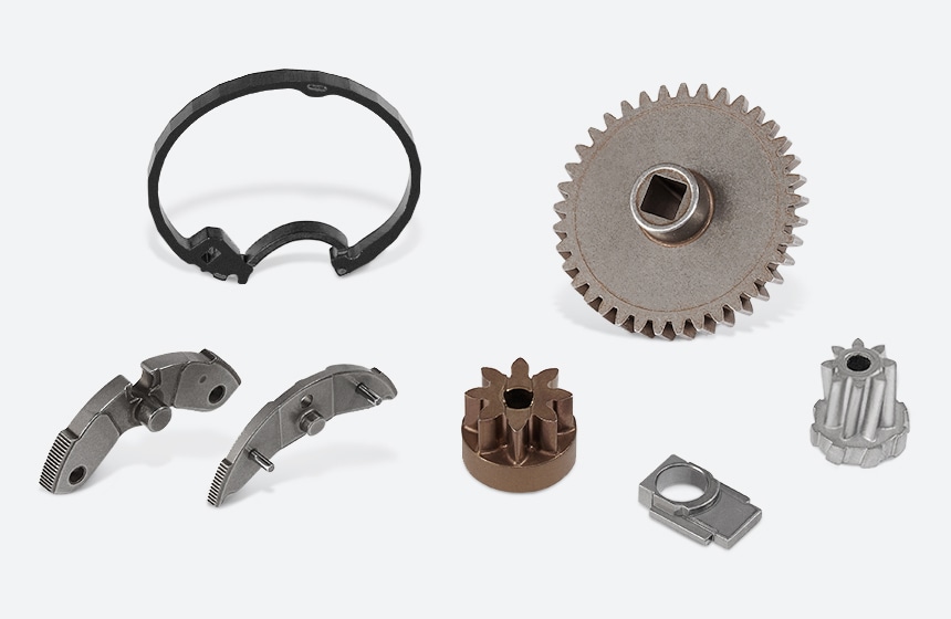 Powder metal parts, Brose, supplier, automotive