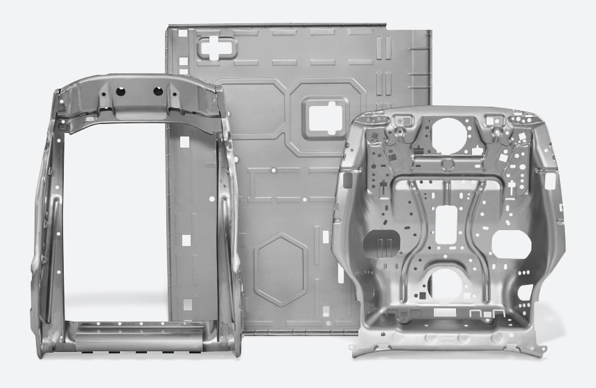 Deep drawn parts, Brose, supplier, automotive